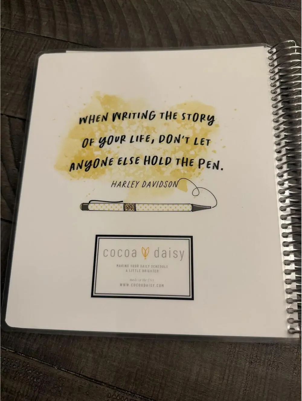 Cocoa Daisy Undated weekly/monthly planner